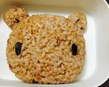 簡単！キャラ弁！グルーミー♡ピンクのクマ作り方3写真