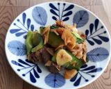 豚肉のニンニク生姜焼肉作り方5写真