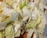 白菜と油揚げのからし和え作り方1写真