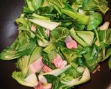 10分であと一品　チンゲン菜と卵の中華炒作り方5写真