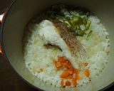 鯛の炊き込みご飯♪1人前で簡単☆鱈、鮭も作り方7写真