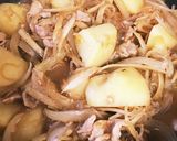 ♡我が家の肉じゃが♡〜豚じゃが味噌風味〜作り方6写真