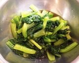 小松菜と焼き油揚げのお浸し作り方3写真