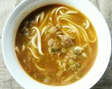 余ったカレーで作る　簡単カレーうどん作り方3写真