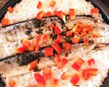 ハーブで絶品！サンマの炊き込み御飯作り方6写真