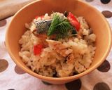 ハーブで絶品！サンマの炊き込み御飯作り方7写真