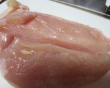 胸肉のチキンカツ♪作り方1写真