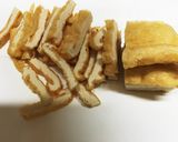 簡単☆3分!きゅうり☆油揚げの酢の物作り方2写真