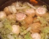 卵なし☆肉だんごのあったかスープ作り方5写真
