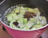 きくらげとチンゲン菜のスープ作り方2写真
