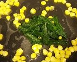 ほうれん草コーン白い缶カン炒め作り方2写真