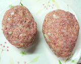 チーズinアボカドハンバーグ☆作り方5写真