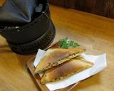 簡単ハニーマスタードチキン・ホットサンド作り方15写真