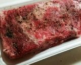 ベーコンよりも美味しい 塩豚肉作り方1写真