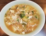 リメイク♪麻婆豆腐でキムチ野菜スープ作り方9写真