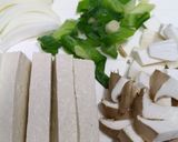 ★豆腐・きのこのピリ辛煮(두부버섯조림)作り方1写真