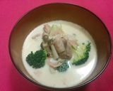 糖質制限★豆乳スープ作り方6写真