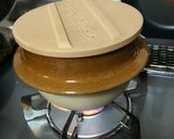 くるみと柿の種の一人鍋作り方3写真