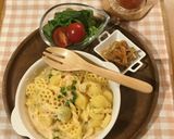 明太子豆乳チーズパスタ♪作り方6写真