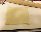 食パンで☆サーモンとクリチのパイ包み風作り方4写真