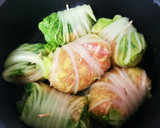 簡単☆やさしい中華風ロール白菜作り方5写真