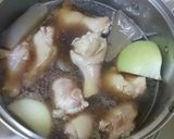 簡単でおいしい手羽元の煮物作り方4写真