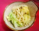 糖質制限　きのこと白菜の煮びたし３変化作り方6写真