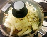 糖質制限　きのこと白菜の煮びたし３変化作り方5写真