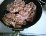 簡単！ 鶏もも肉の 味噌マヨネーズ焼き！作り方3写真