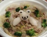 豚肉と白菜のヘルシー蒸ししゃぶ鍋作り方4写真