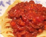 腹ペコ男子パクパク！ミートソースパスタ作り方6写真