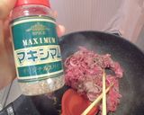 牛肉と蓮根のにんにく醤油ソテー作り方4写真