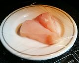 はつか大根と鶏ムネ肉のわさびマヨ作り方1写真