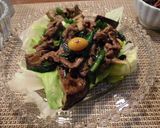 牛肉と蓮根のにんにく醤油ソテー作り方7写真