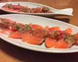 メープルソースのサーモンカルパッチョ作り方4写真