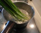分け葱とタコを柚子味噌で頂く幸せ！作り方1写真