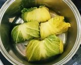 はんぺんでふわふわ♪和風ロール白菜☆作り方8写真