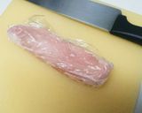 レンジでコロコロササミ(ワンコ用)作り方2写真