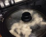 鶏肉と小松菜の味噌炒め作り方1写真
