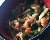 簡単豚肉の甘辛丼作り方10写真