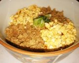 ★冷凍豆腐と卵の二色そぼろ丼★作り方9写真