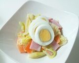 ﾋﾞｯｸﾘ!!焼きそば風味の面白サラダ作り方6写真