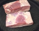 豚ブロック肉のマーマレード煮作り方1写真