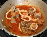 魚介のトマトソースパスタ、ペスカトーレ！作り方9写真
