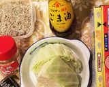 レンチン キャベツで 一食置き換え ☆作り方1写真