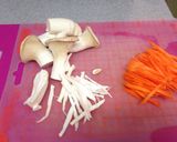 人参♪エリンギのバター炒め＊お弁当にも作り方1写真