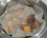 ほっこり甘辛❤かぼちゃの鶏そぼろ煮物♪作り方5写真