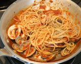 魚介のトマトソースパスタ、ペスカトーレ！作り方12写真