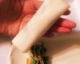 簡単 揚げない ヘルシー 春巻き作り方5写真