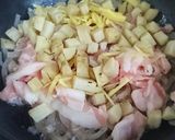 豚バラ蒟蒻と角切りごぼうの甘辛生姜煮❤作り方4写真